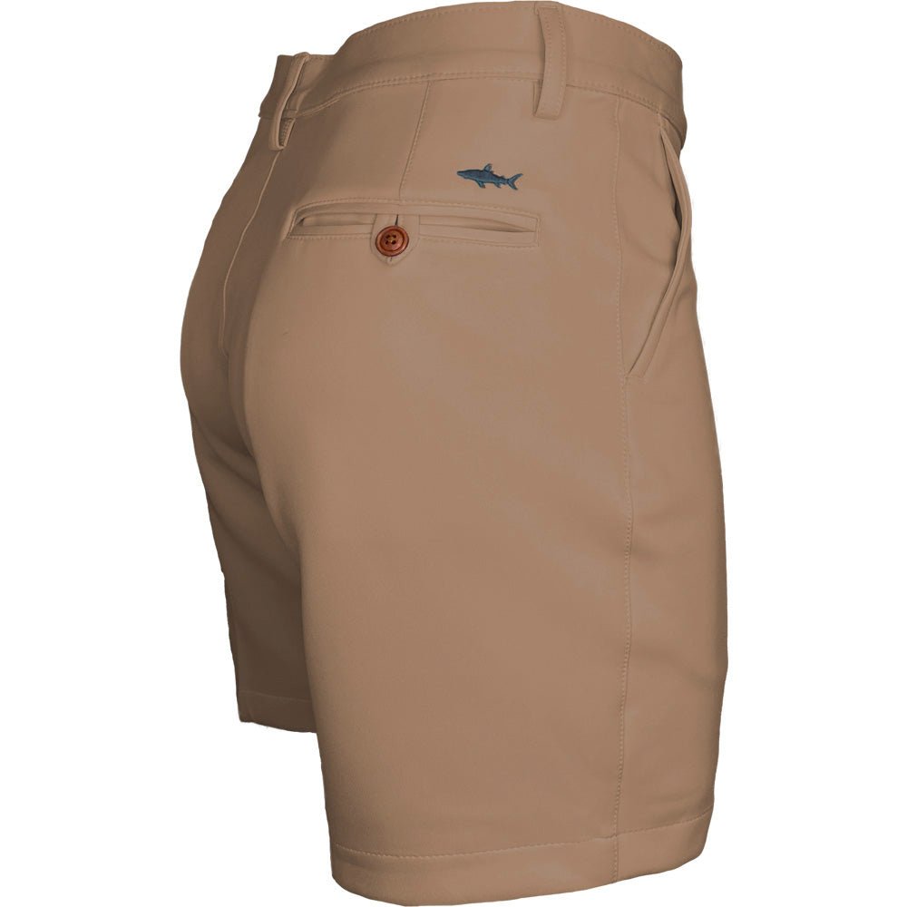 Bermuda camel para hombre vista posterior Salvador Beachwear