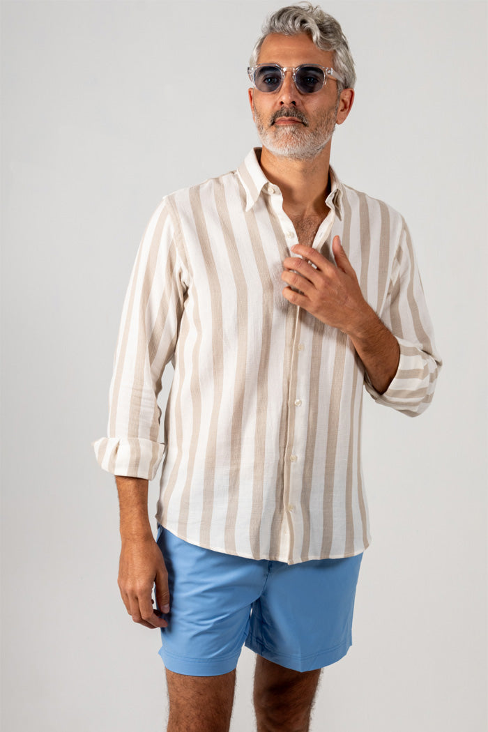 PANTALONETA LUX FLEX AZUL MEDIO