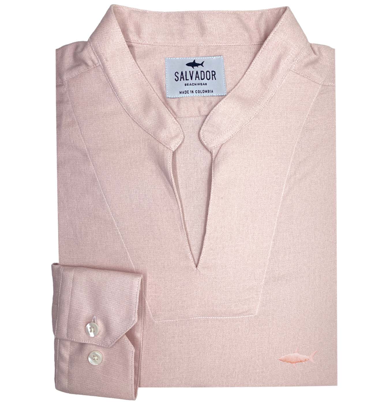 CAMISA DUNNOS FLEX PALO ROSA