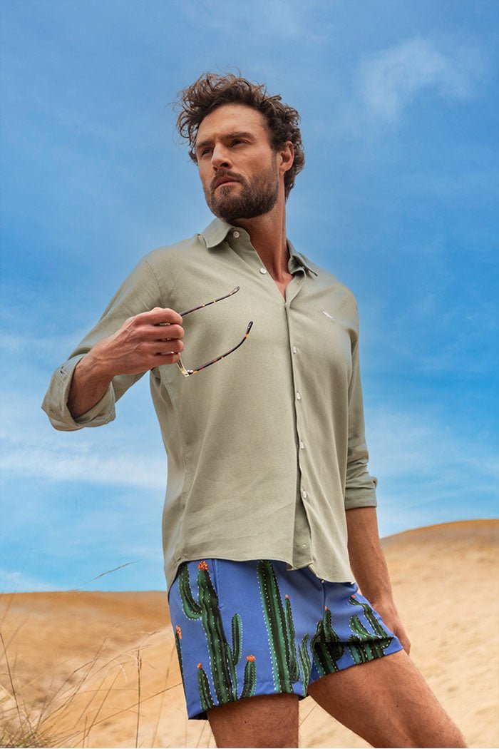 CAMISA VERDE DUNNOS