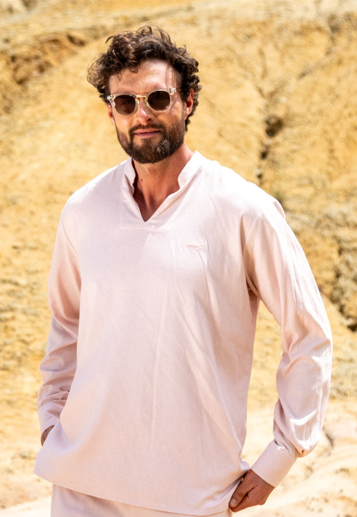 CAMISA DUNNOS FLEX PALO ROSA