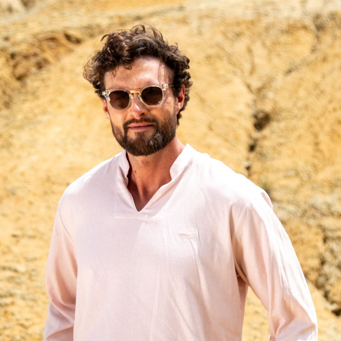 CAMISA DUNNOS FLEX PALO ROSA