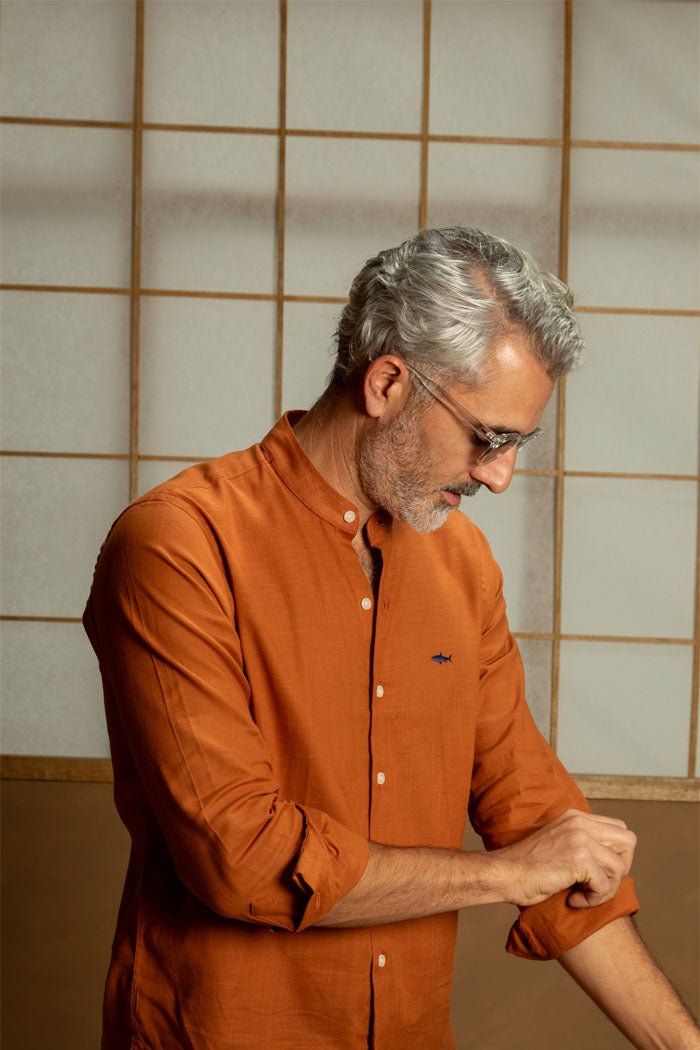 CAMISA NERU NARANJA O