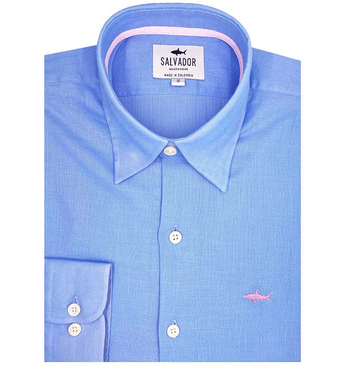 CAMISA AZUL MEDIO