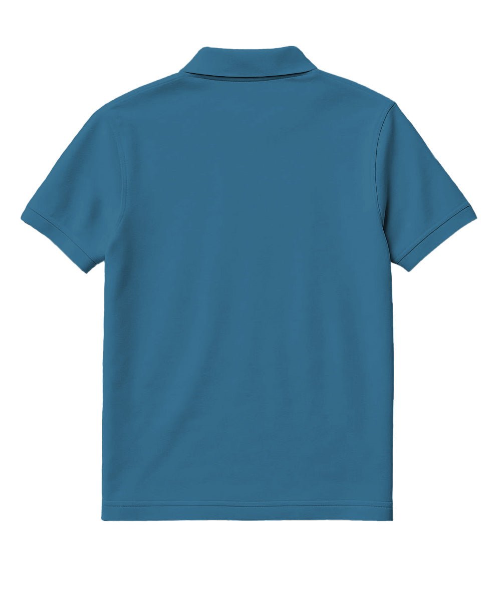 CAMISETA POLO AZUL PETROLEO