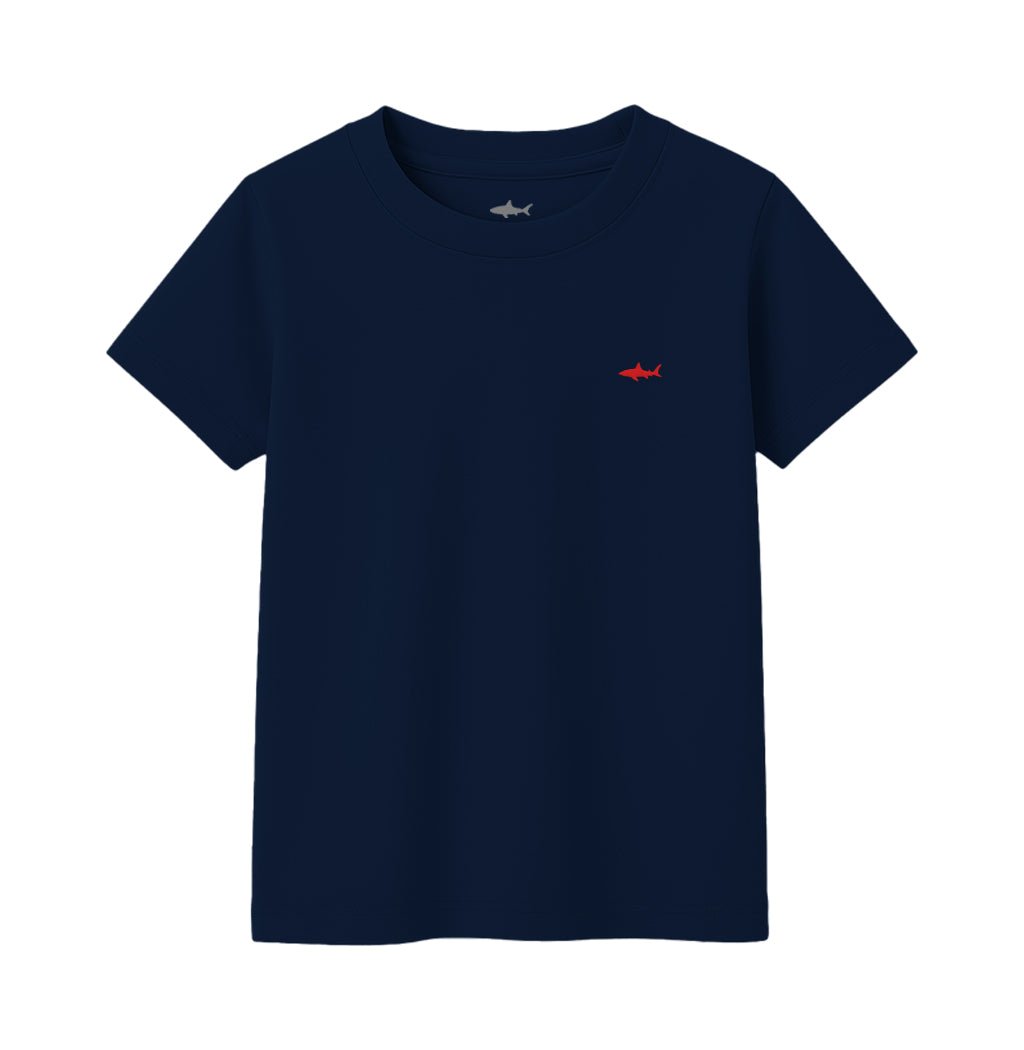 CAMISETA NIÑO AZUL OSCURA