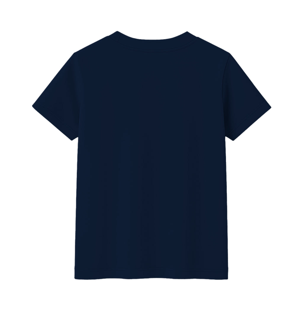 CAMISETA NIÑO AZUL OSCURA