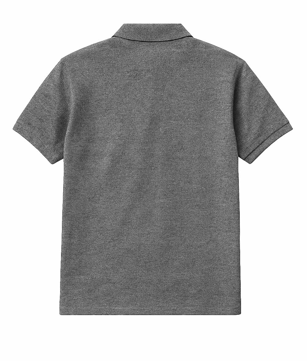 CAMISETA POLO GRIS OSCURA