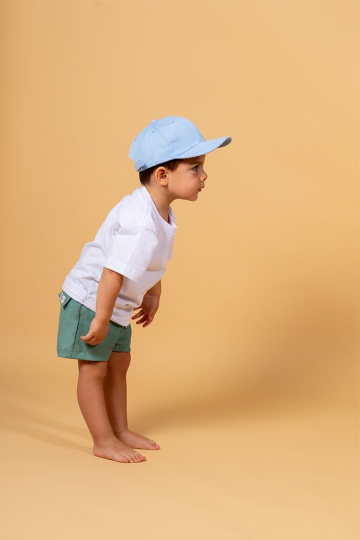 PANTALONETA ECO NIÑO VERDE MENTA