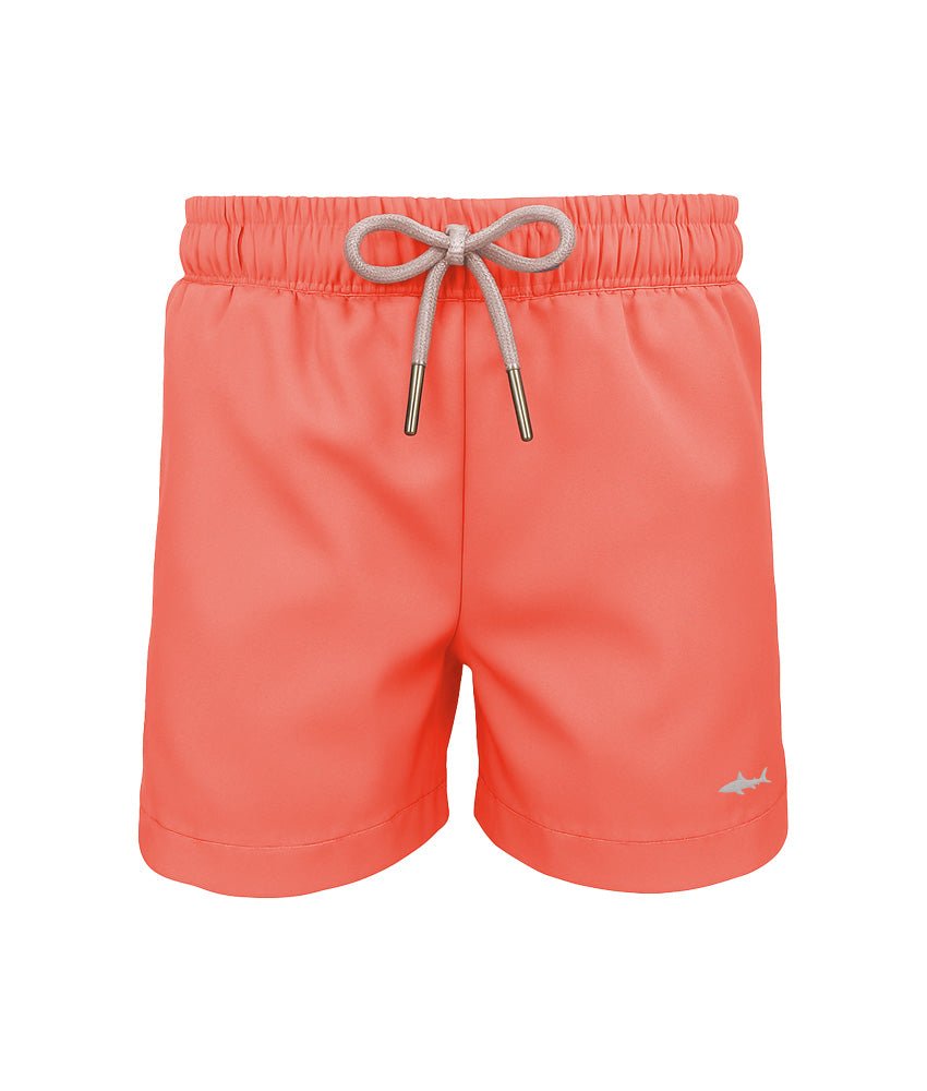 Pantaloneta de baño Rod Taylor morado medio para niño en poliéster combinada con pantalón Salvador Beachwear