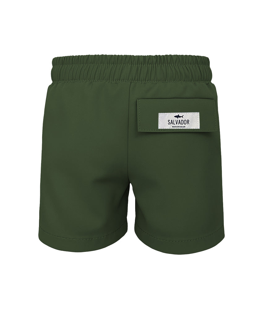 PANTALONETA ECO NIÑO VERDE MILITAR