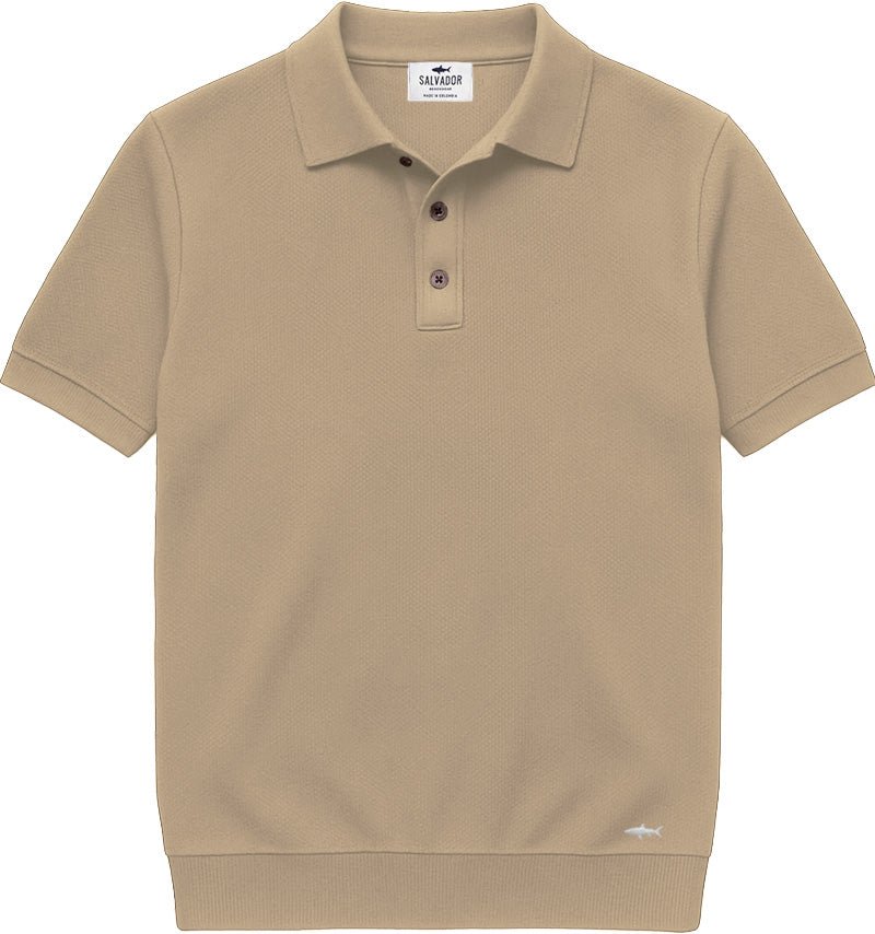 POLO DE PUNTO BOTONES ARENA