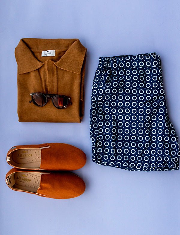 POLO DE PUNTO CAMEL