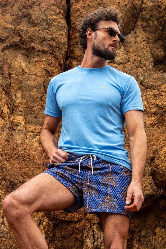 CAMISETA AZUL MEDIO
