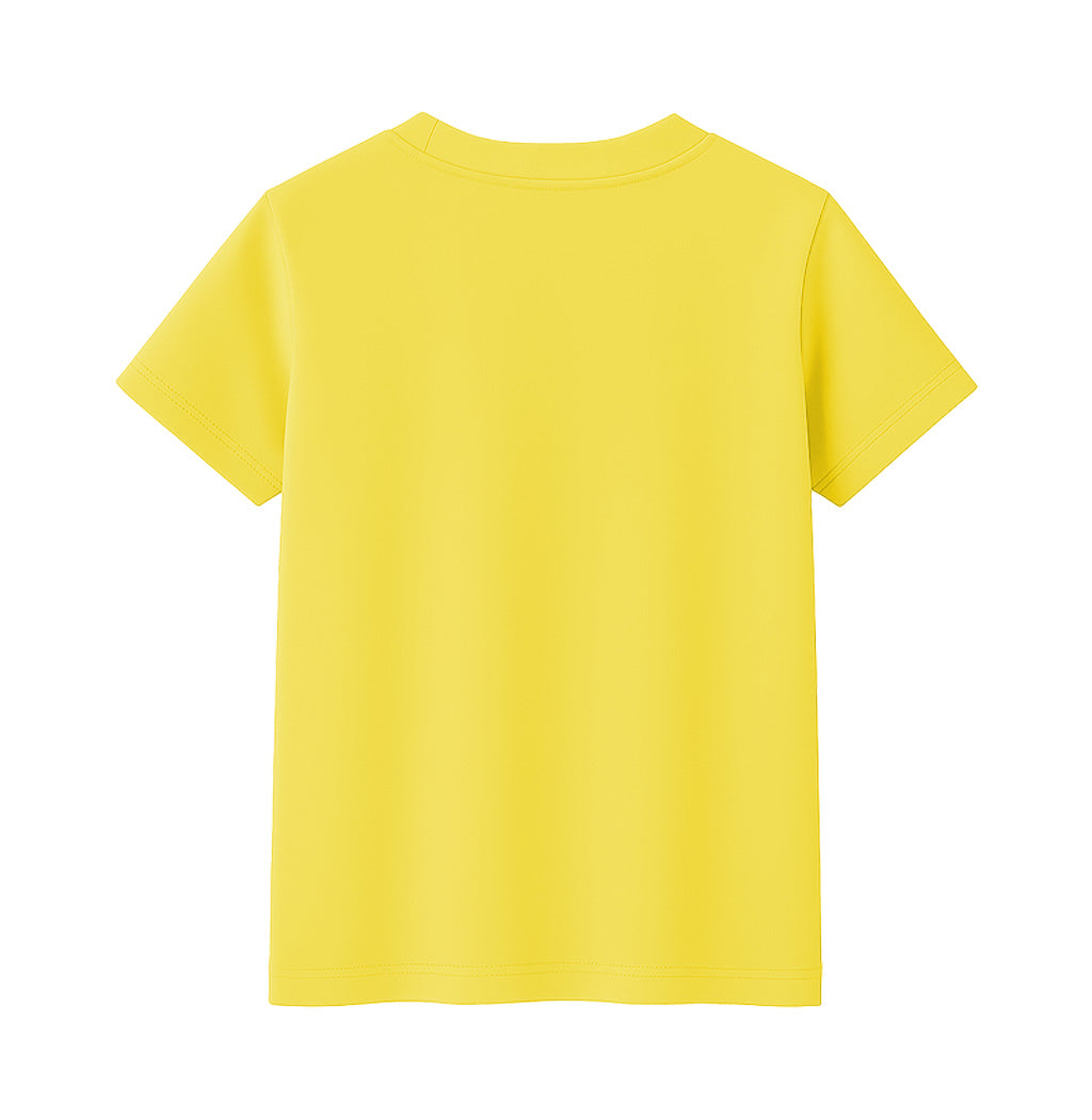 CAMISETA NIÑO AMARILLA