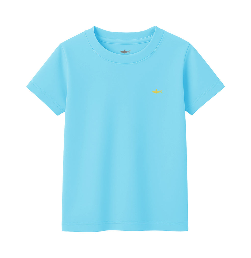 CAMISETA NIÑO AZUL CLARA