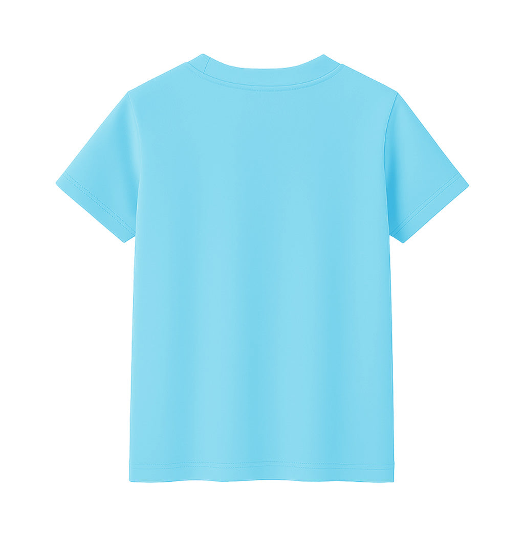 CAMISETA NIÑO AZUL CLARA