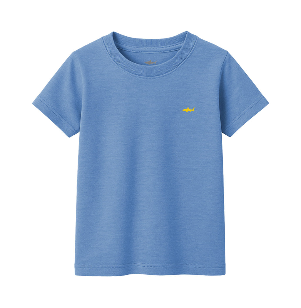 CAMISETA NIÑO AZUL MEDIO