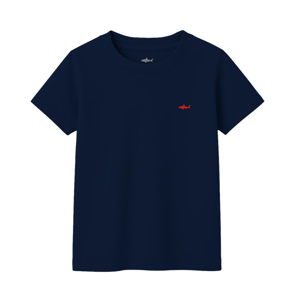 CAMISETA NIÑO AZUL OSCURA