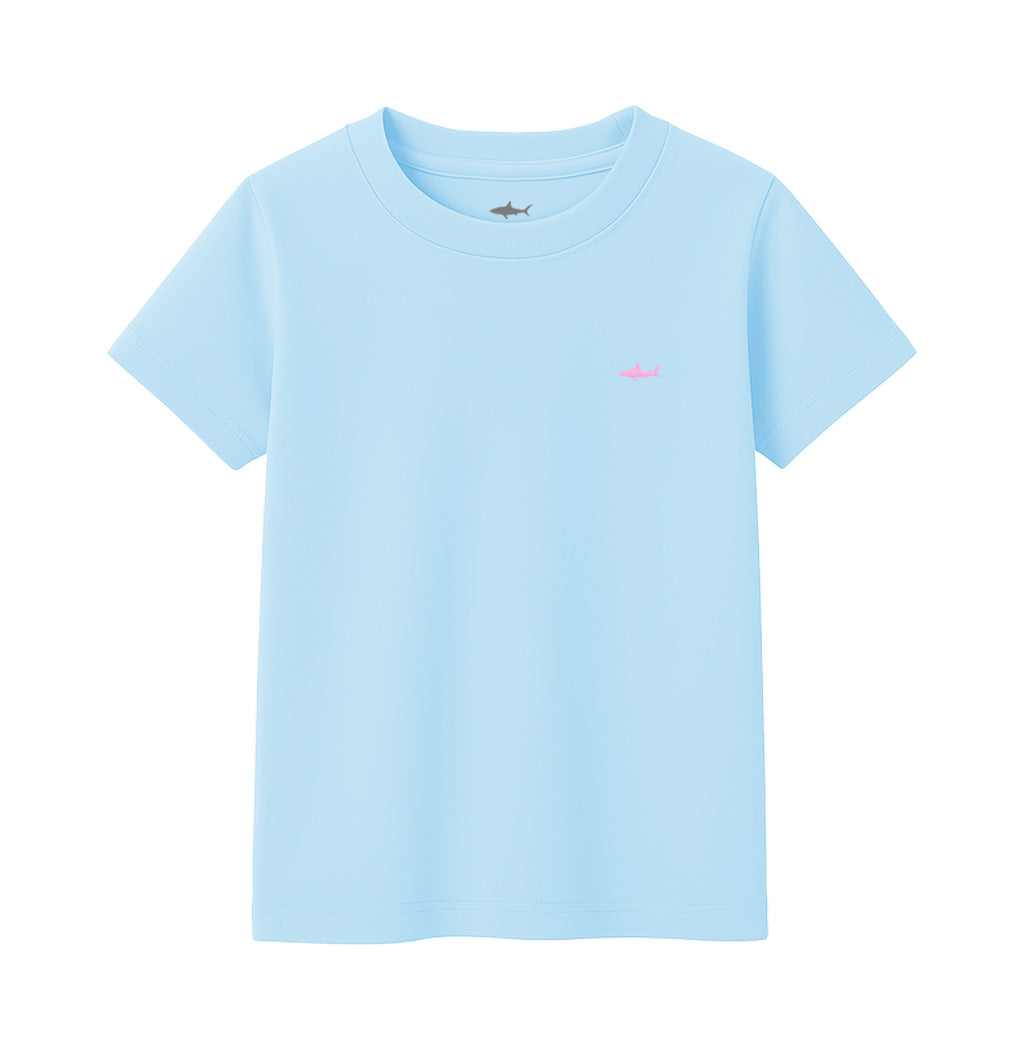 CAMISETA NIÑO AZUL PASTEL