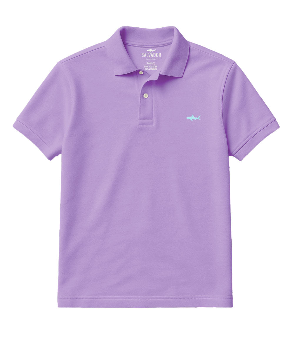 CAMISETA POLO LILA