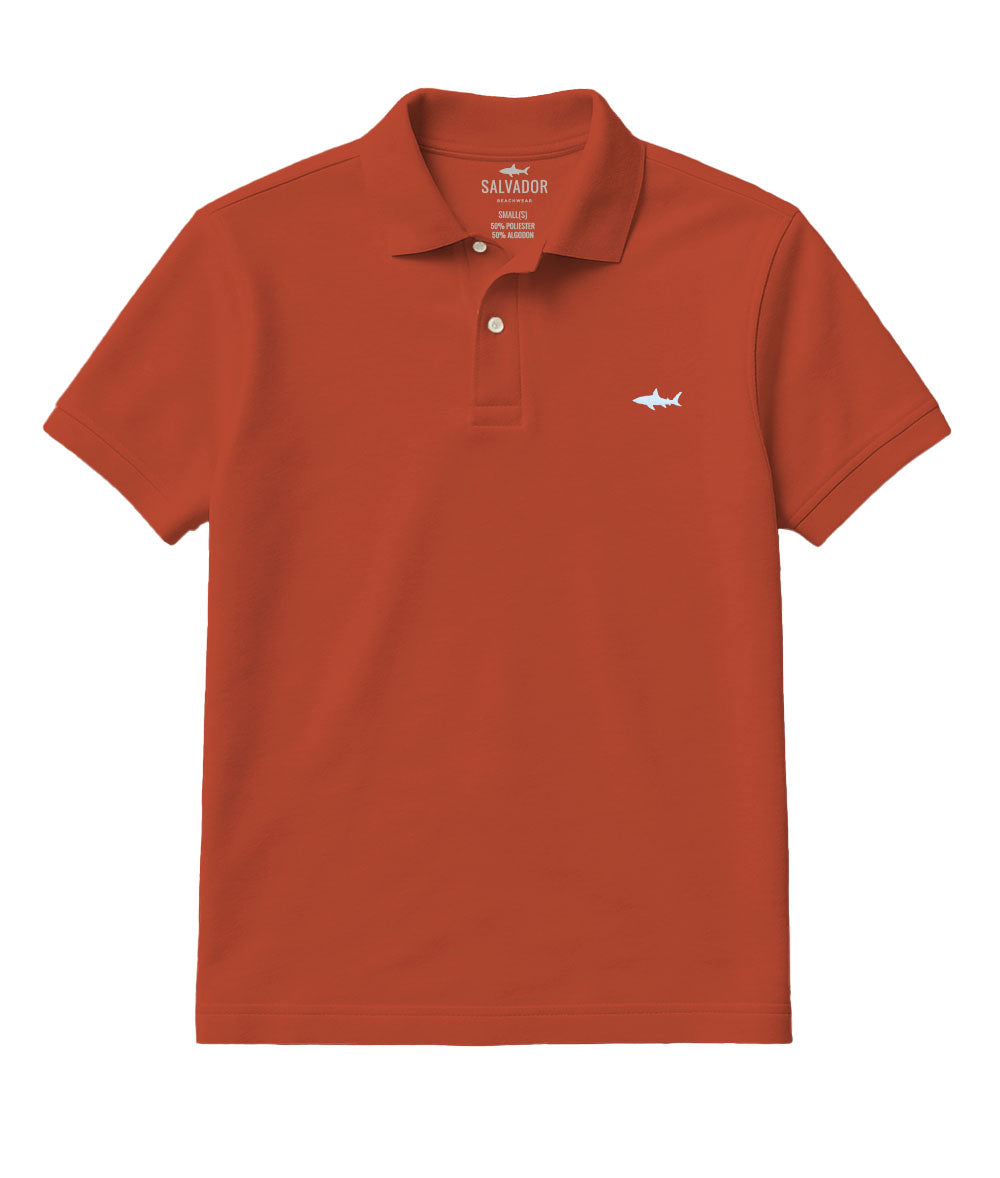 CAMISETA POLO TERRACOTA