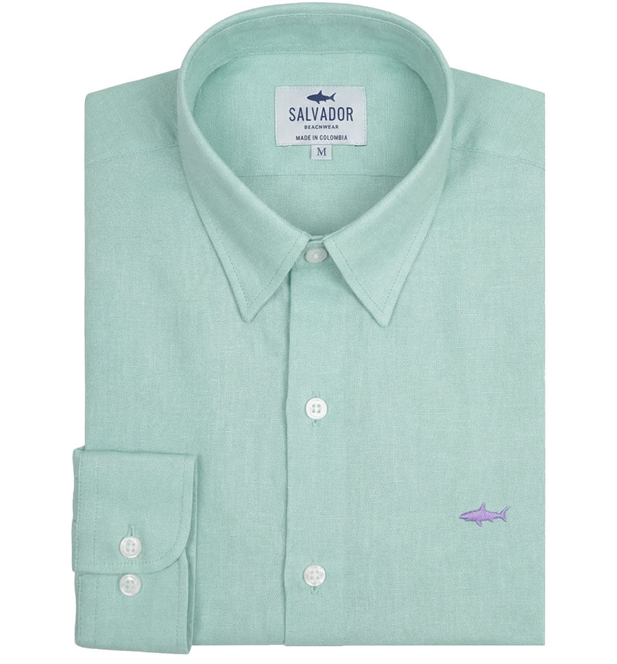 CAMISA VERDE MENTA