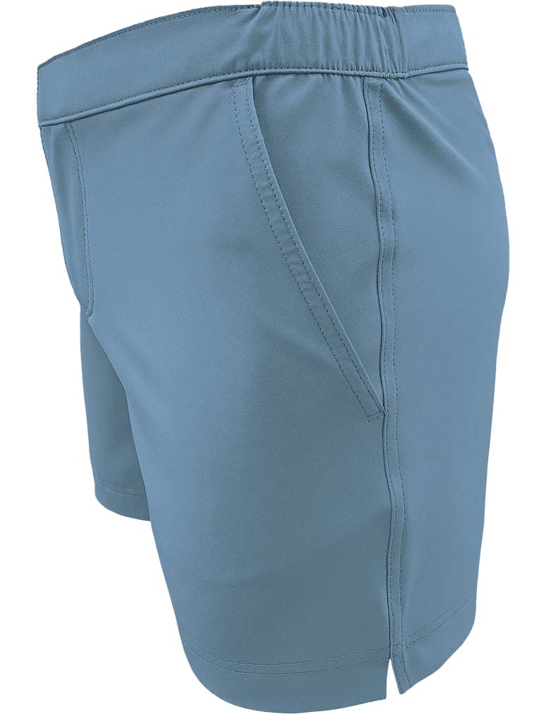 PANTALONETA LUX FLEX AZUL GRIS