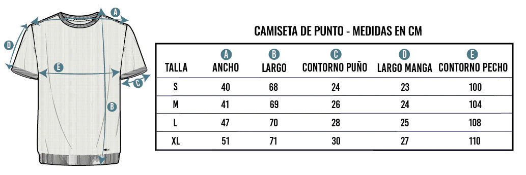 Camisetas de Punto