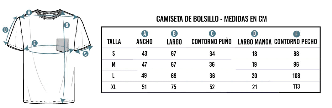 Camisetas de Bolsillo
