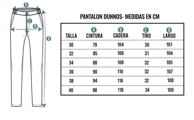 Pantalones Dunnos