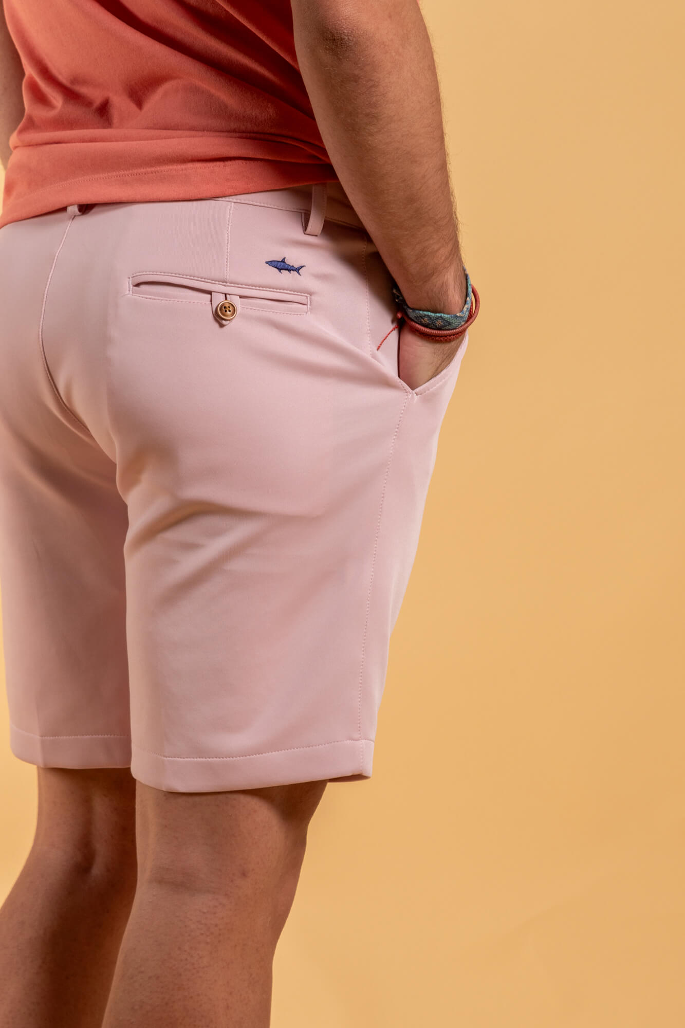 BERMUDA POCKET ROSADO CLARO